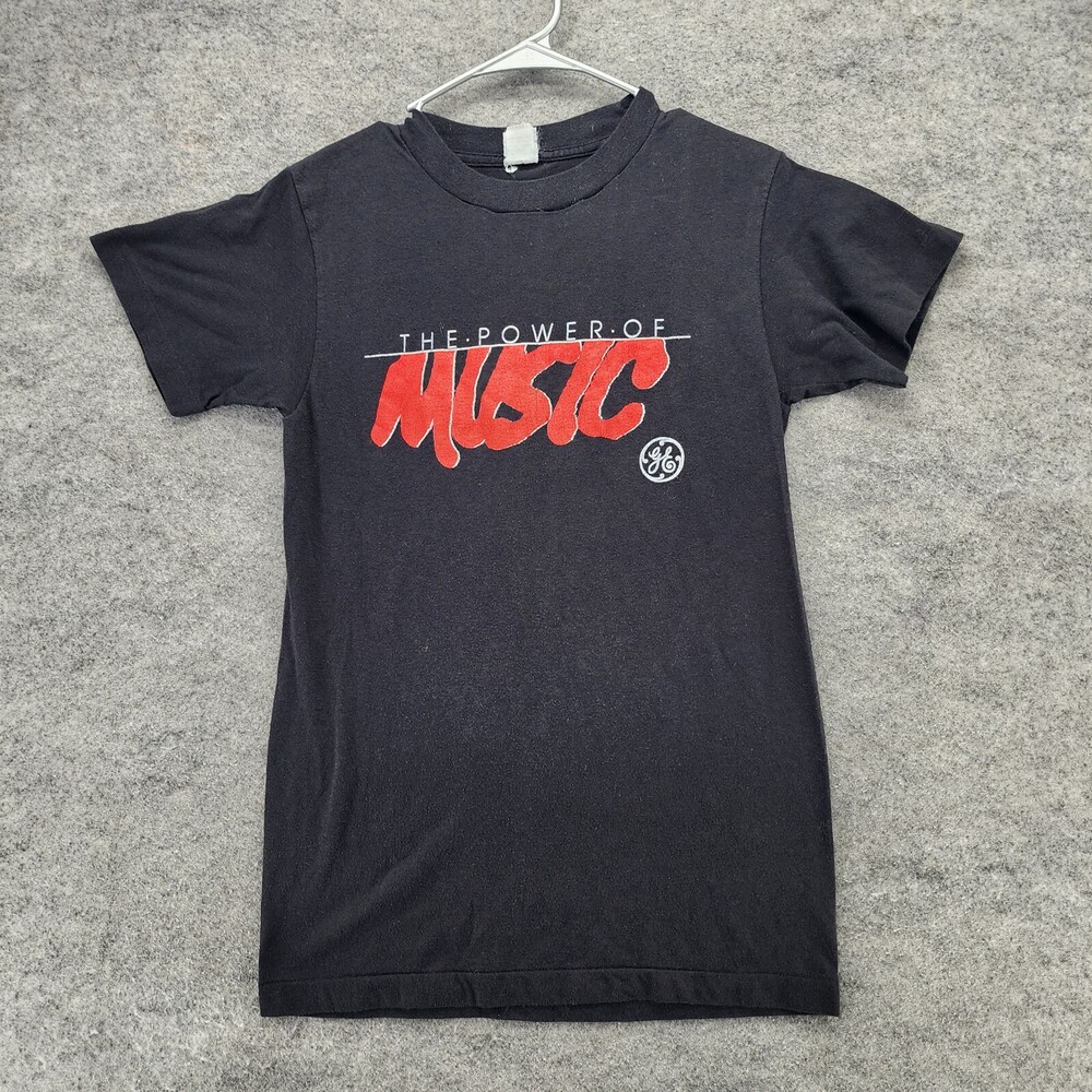 Vintage 80's General Electric Music Mens Medium Ched by Anvil